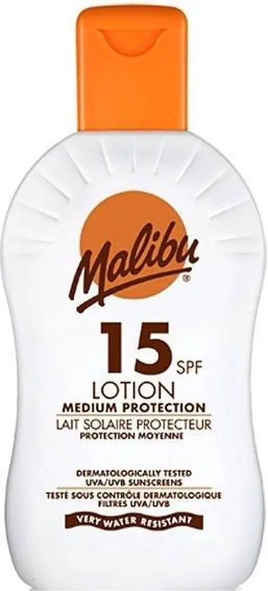 Malibu Zonnecrème Lotion SPF15 200ml