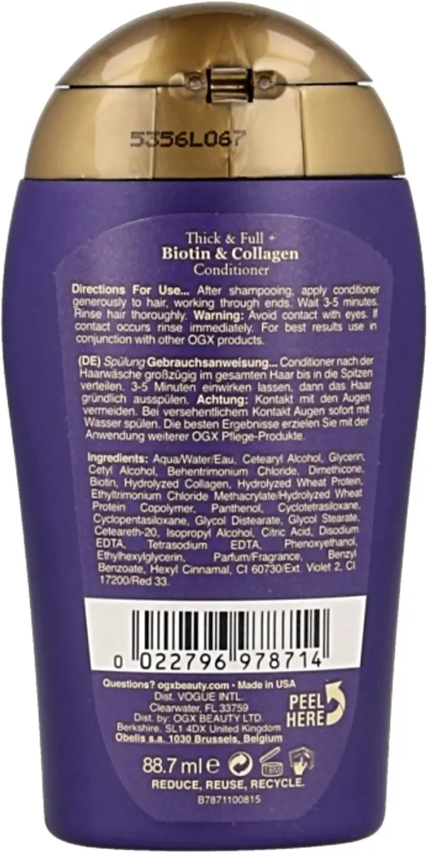 OGX Biotin & Collagen Thick & Full Trio 89ml