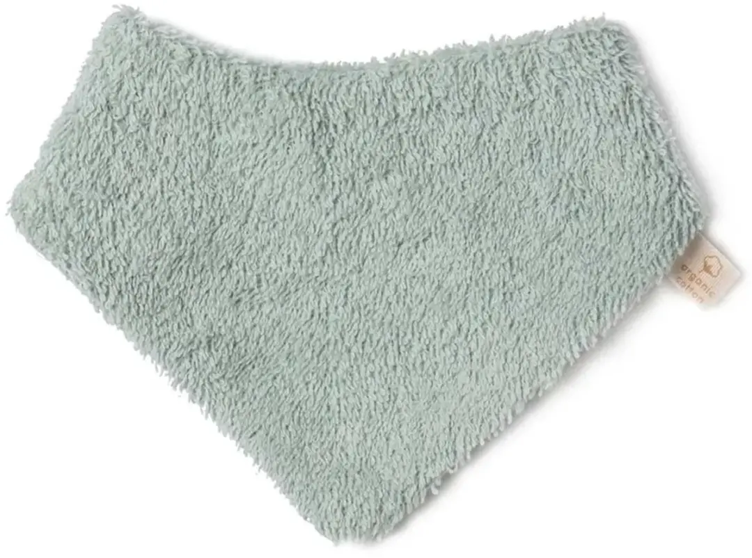 Nobodinoz Bandana baby slabbetje groen