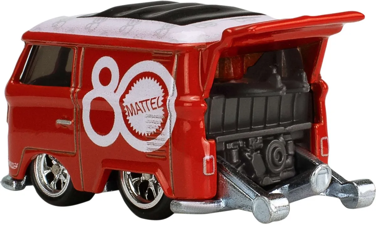 Mattel Hot Wheels JBL68 Kool Kombi Auto - Rood/Wit