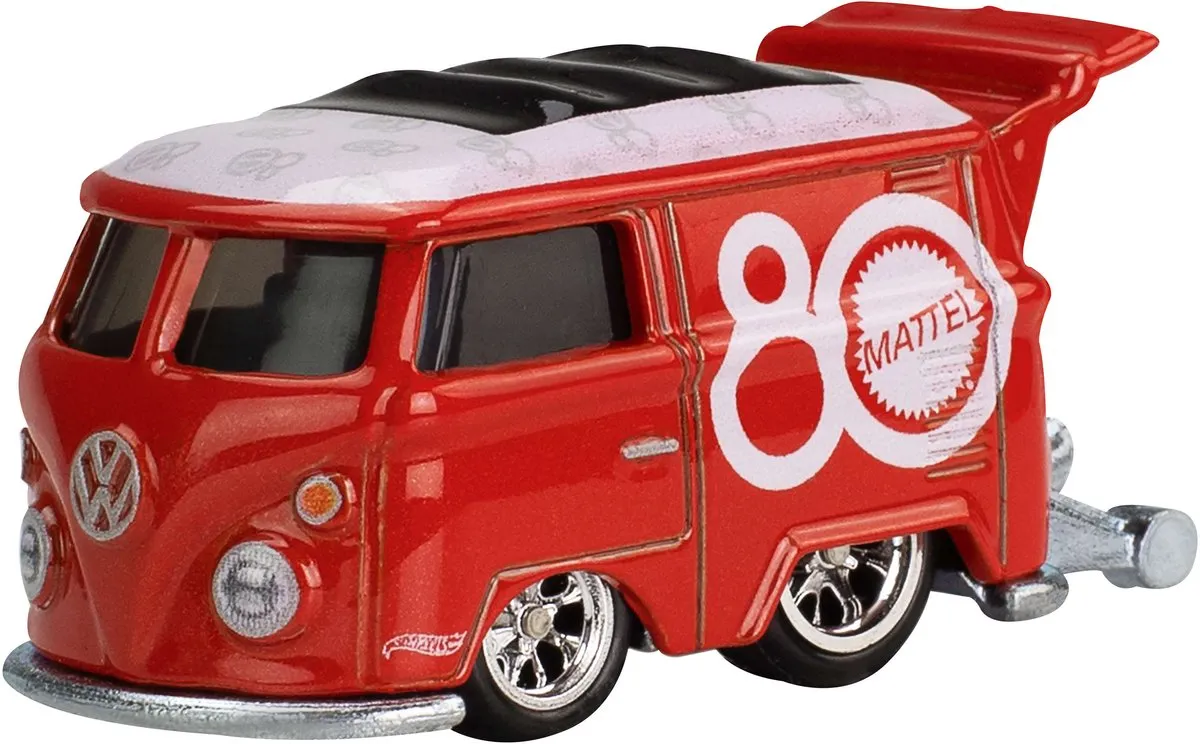 Mattel Hot Wheels JBL68 Kool Kombi Auto - Rood/Wit