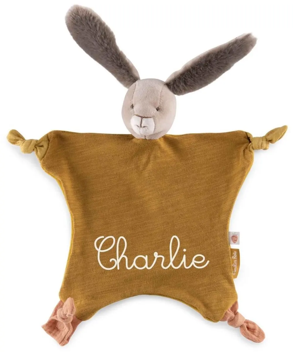 Knuffeldoekje 'Konijn' Trois Petits Lapins