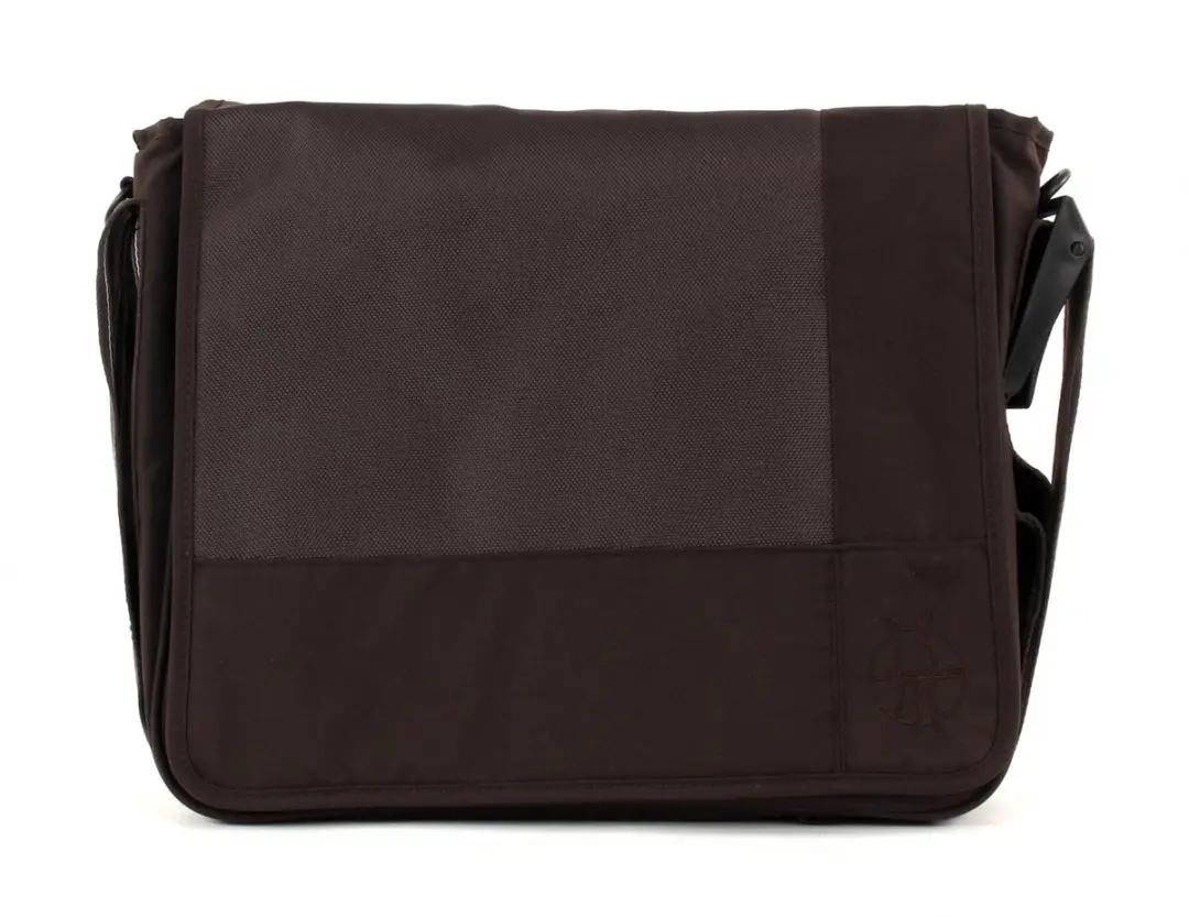 Lässig luiertas schoudertas Casual Messenger Bag Coco Patchwork bruine