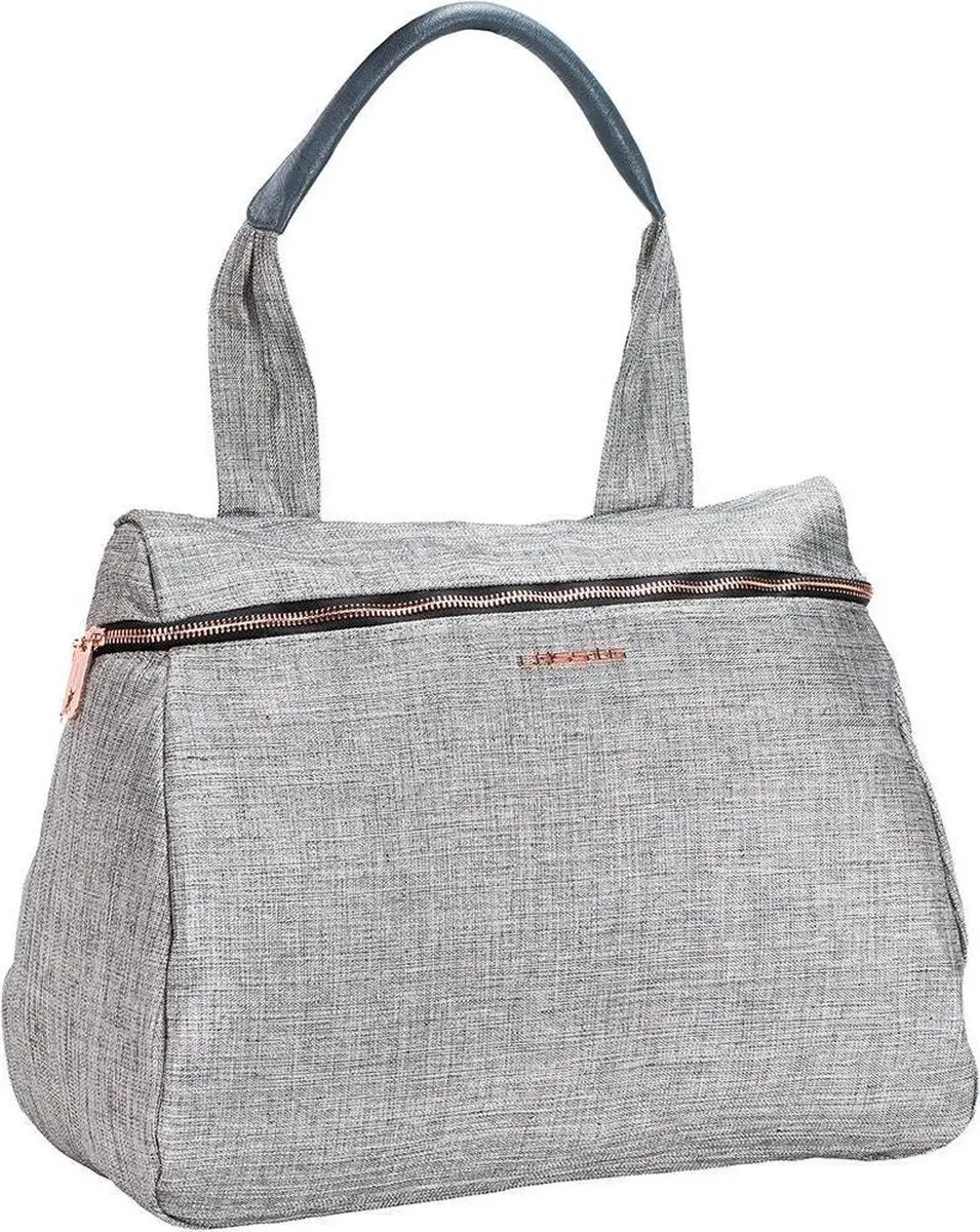 Lässig luiertas rugzak Glam Rosie Shoulder Bag Anthracite Glitter grijs