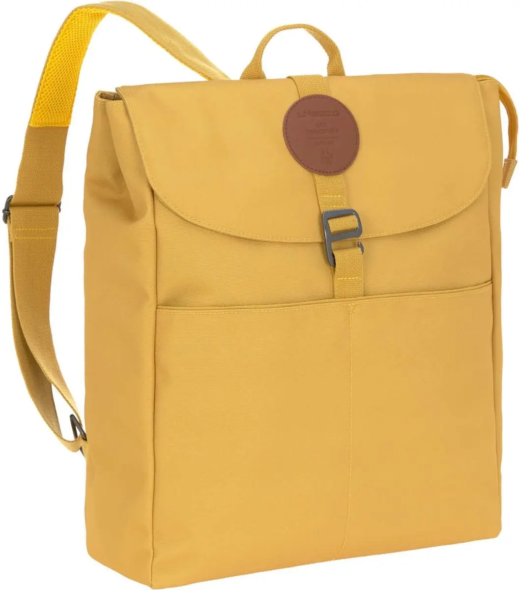 Lässig greenlabel backpack / luier- en verzorgingstas Adventure Lemon Curry