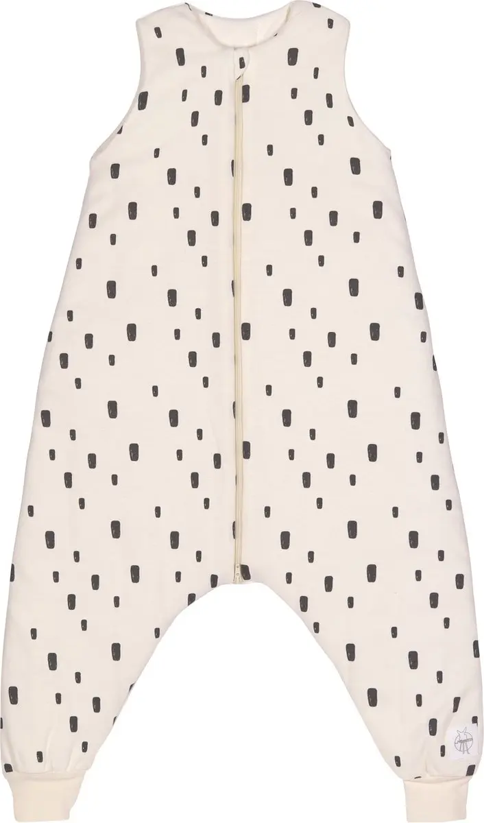 LÄSSIG babyslaapzak jumper 4 seizoenen Bricks milky, 80 cm, 1-2 jaar