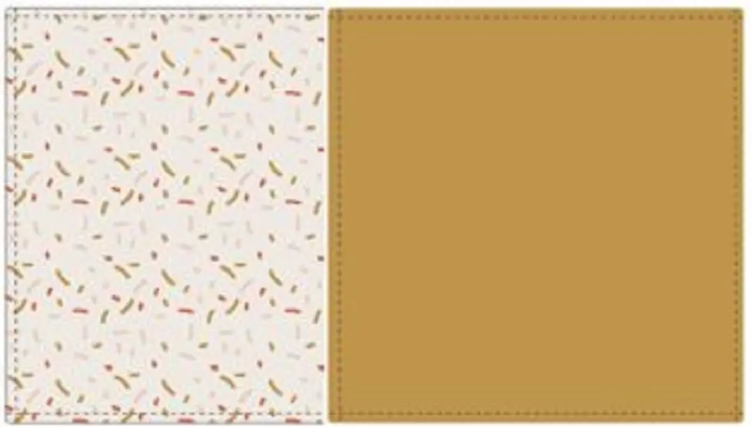 Lässig Hydrofiele luier swaddle doek 120x120cm XL Little Mateys spicy orange 2