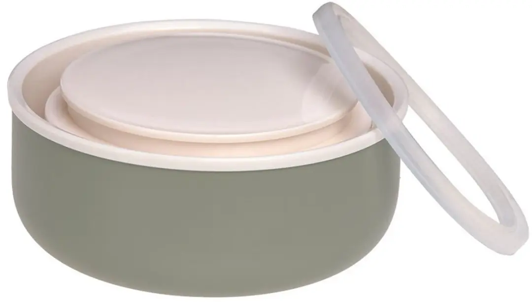 Lässig Food Jar Medium - 370ml - Olive