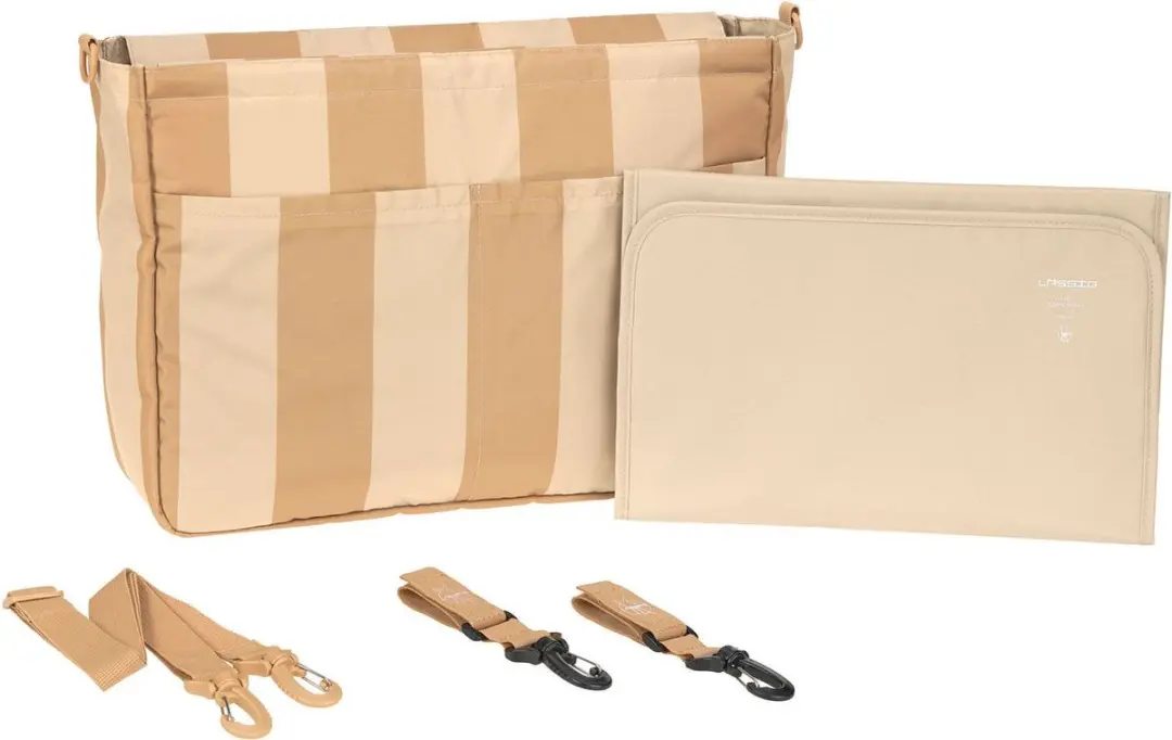 Lässig Luiertas Schoudertas CAS MIX Multi Bag Beige / Camel