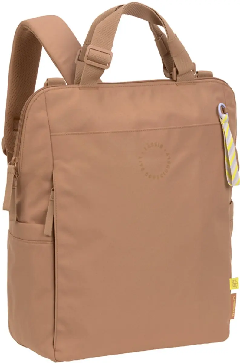 Lässig Green Label Conversion Backpack luiertas rugzak Almond