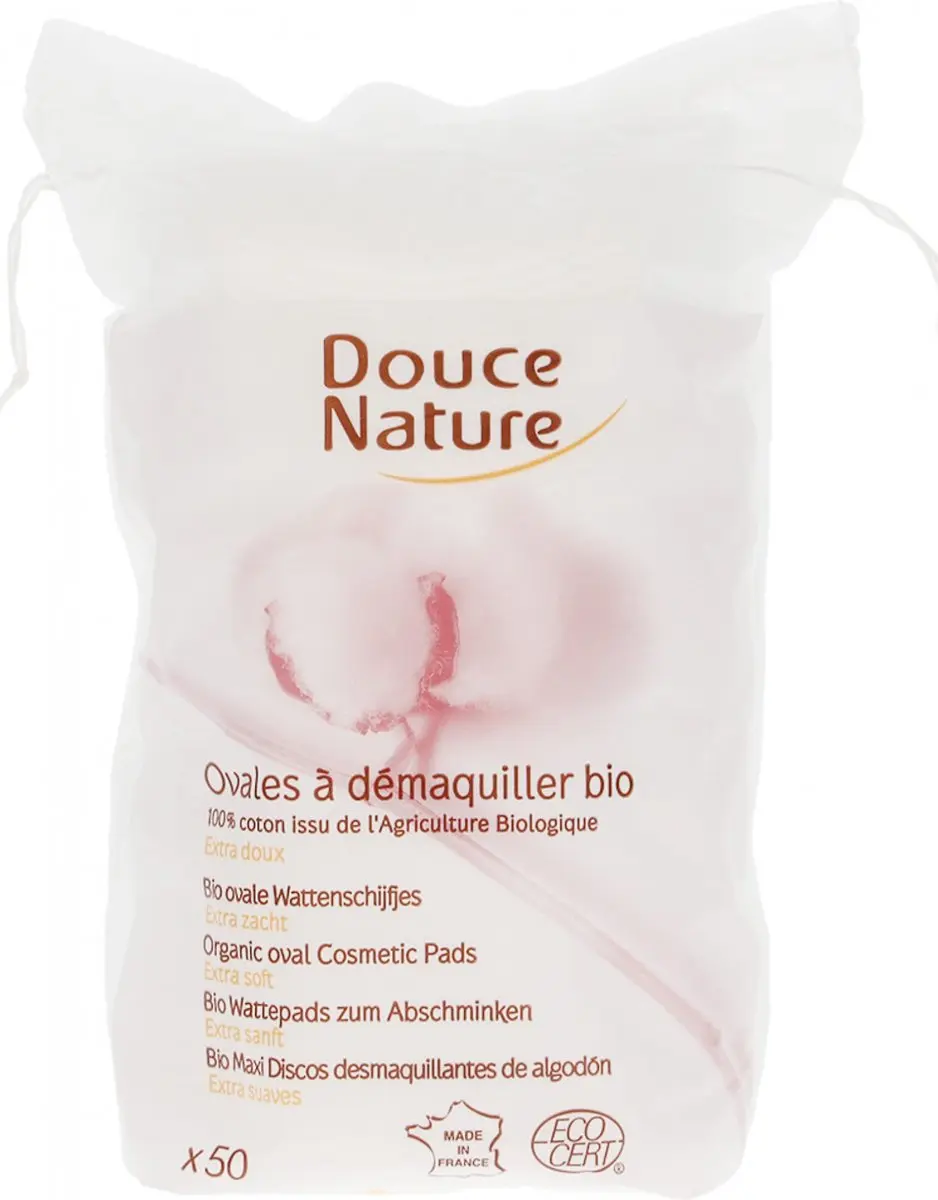 Douce Nature Biologische Watteschijfjes Ovaal
