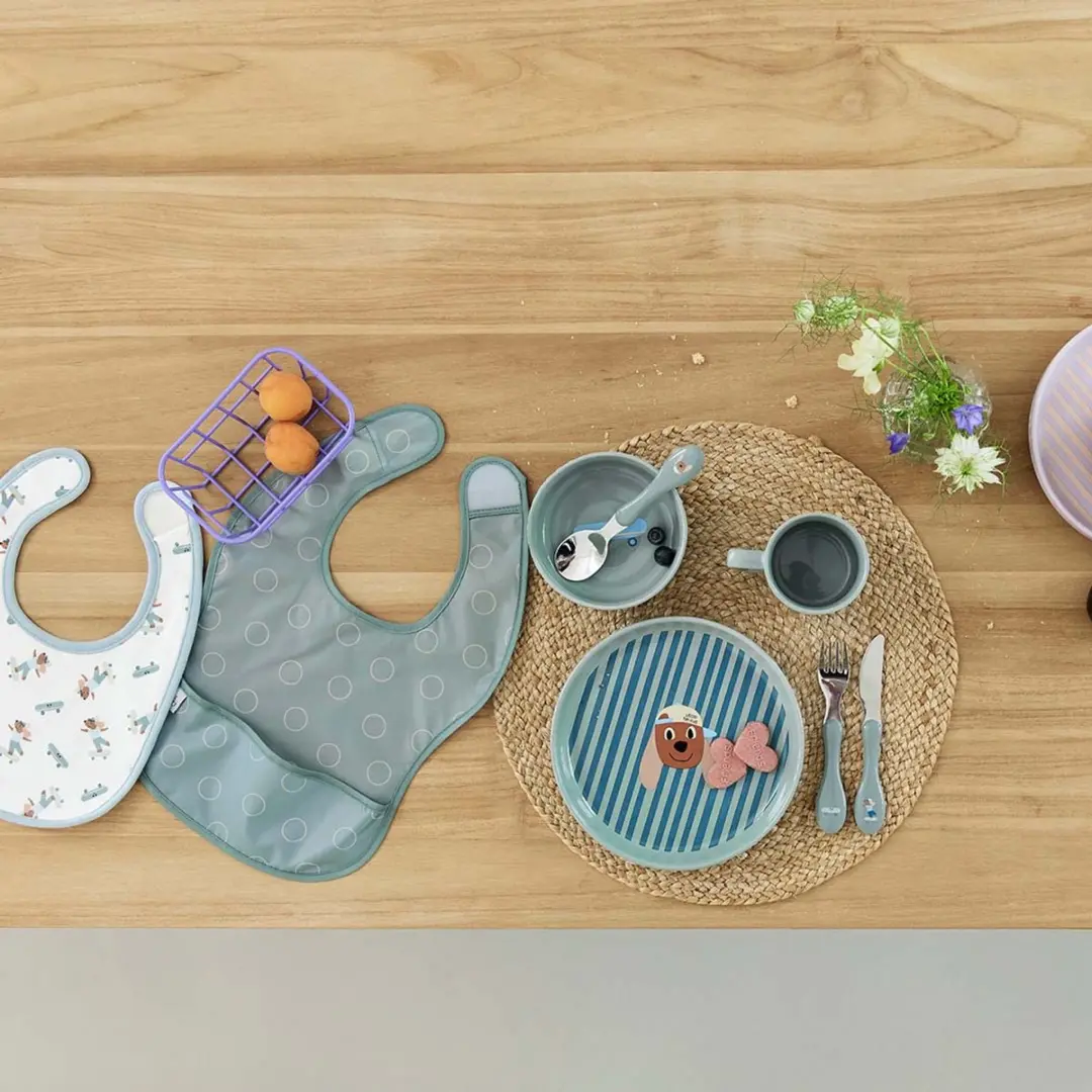 Lässig Tiny Team Kinderservies – 3-delig – Hond – Porselein – Antislip