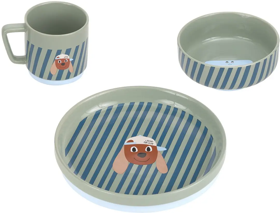 Lässig Tiny Team Kinderservies