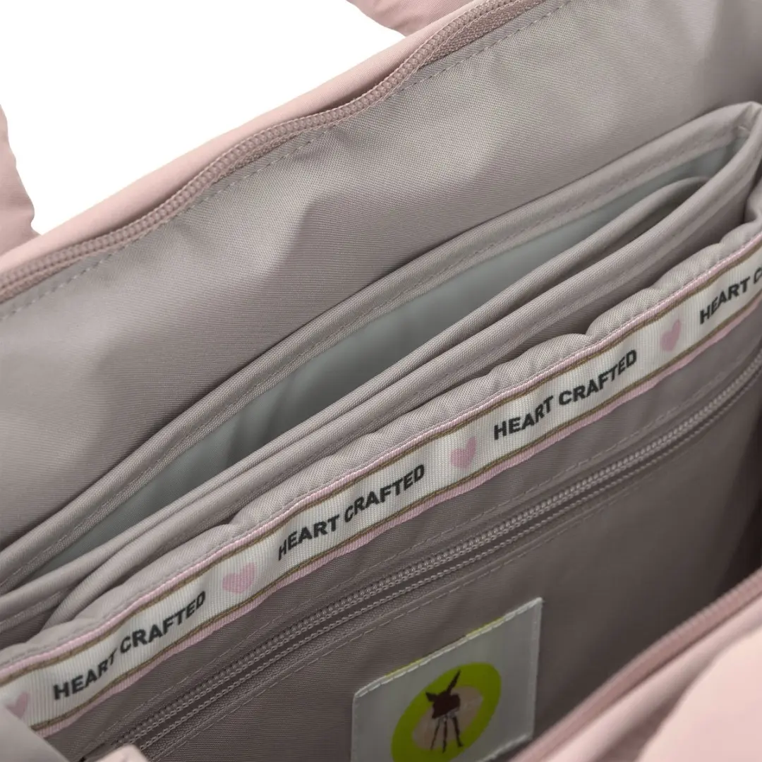 Lässig Luiertas Rugzak backpack Minoa - powder rose