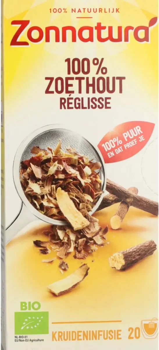Zonnatura Thee Zoethout Bio