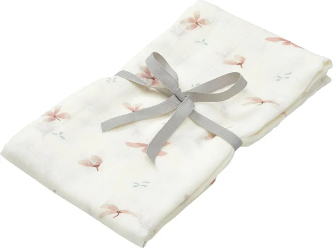 Cam Cam Copenhagen Windflower Hydrofiel Luier Cream 120 x 120 cm