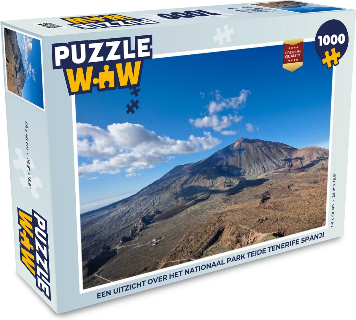 PuzzleWow Tenerife Nationaal Park Legpuzzel 1000 Stuks