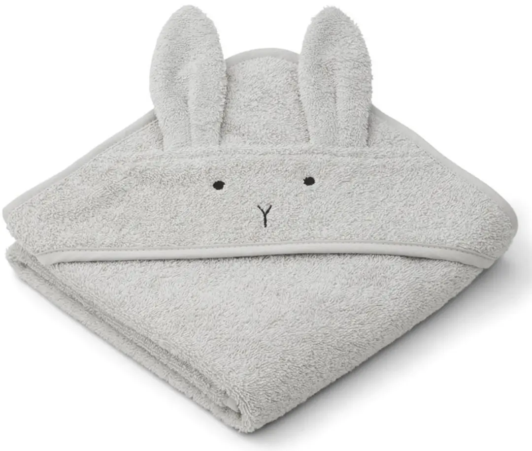 Liewood Albert Rabbit Badcape Dumbo Grey