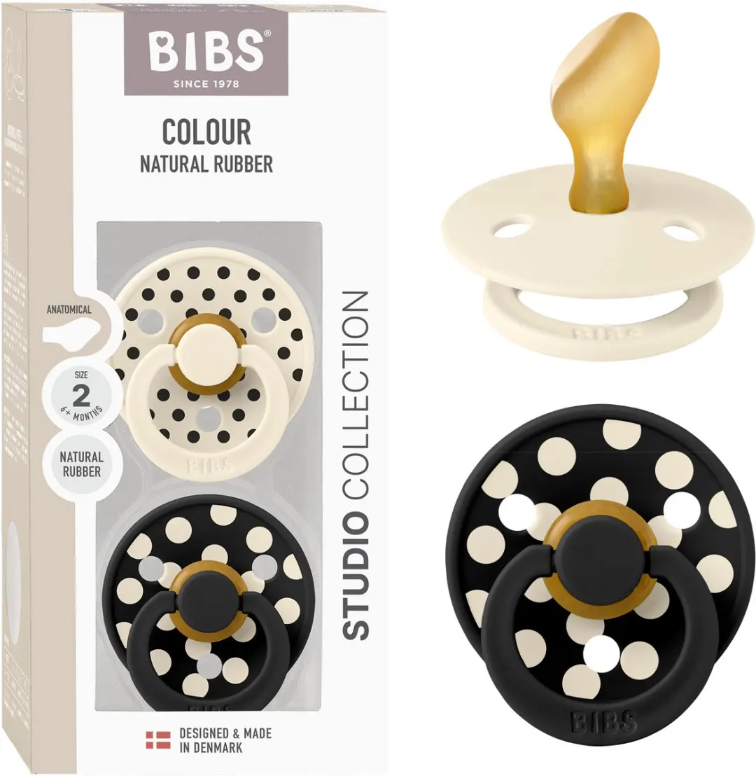 BIBS Colour Polka Dots Fopspeen