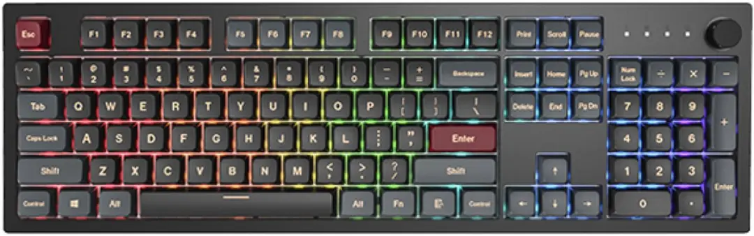 Montech MKey toetsenbord Gamen USB Donkergrijs