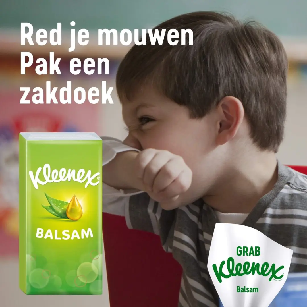 Kleenex Balsam Voordeelbox - 80 Zakdoekjes - afbeelding 5 van 6