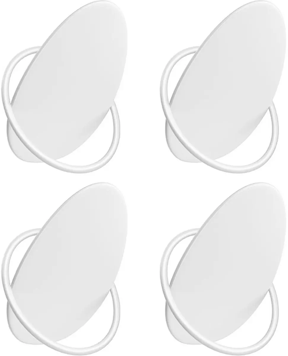SONGMICS HOME kapstokken set van 4, kapstokken, muur, staal, jassen, handdoeken,