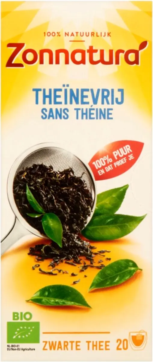 Zonnatura Theinevrije Thee 20 Stuks