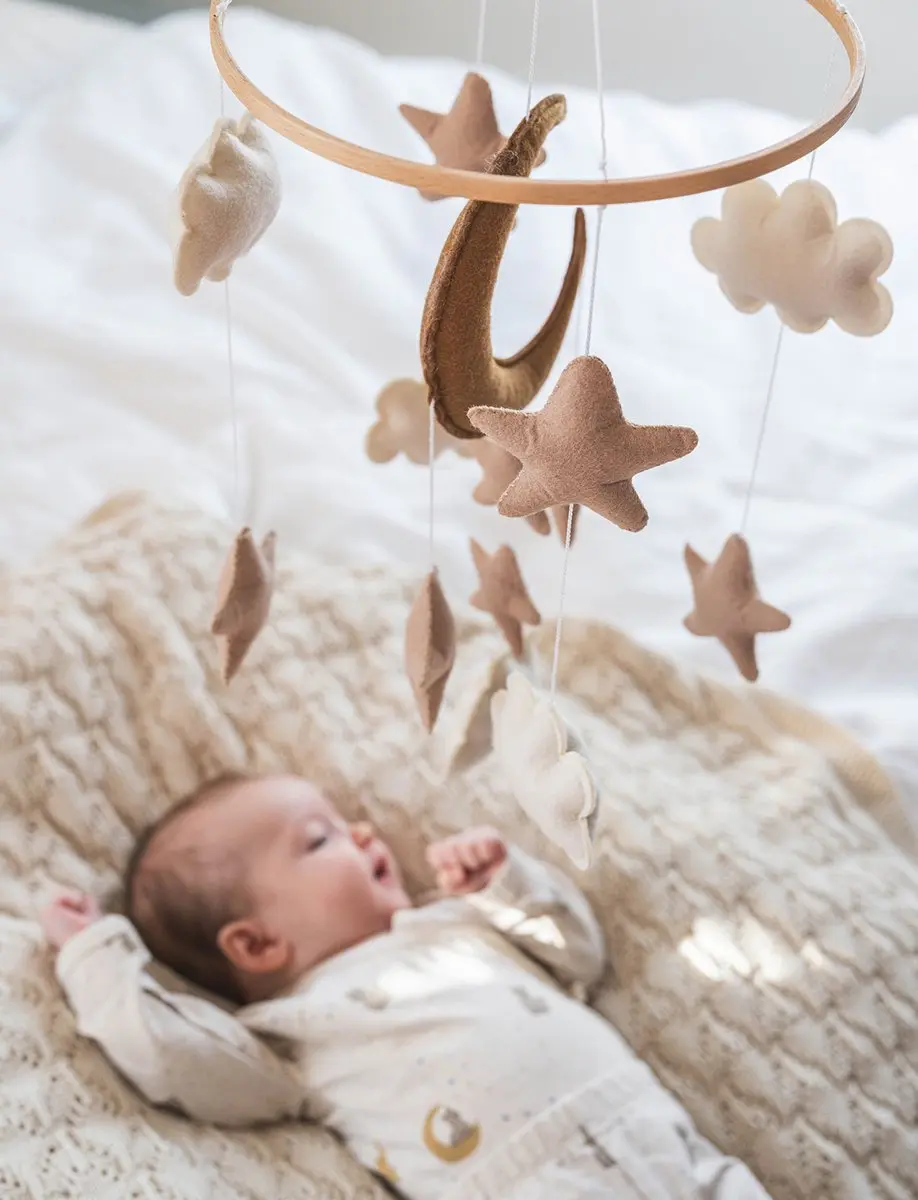 That's Mine Mobiel Moon - Beige/Bruin/Geel