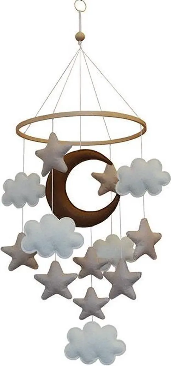That's Mine Mobiel Moon - Beige/Bruin/Geel