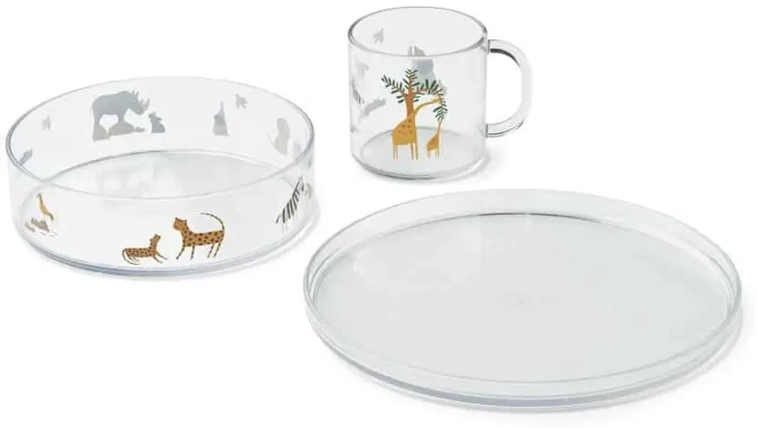 Liewood Kinderservies Set Siva Tritan All Together Sandy