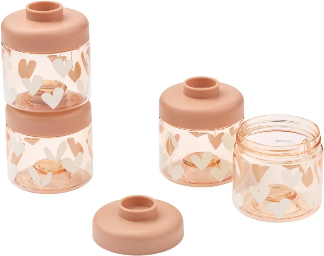 Liewood Dominique Baby Food Tritan Boxes 100 ml 4‑Pack