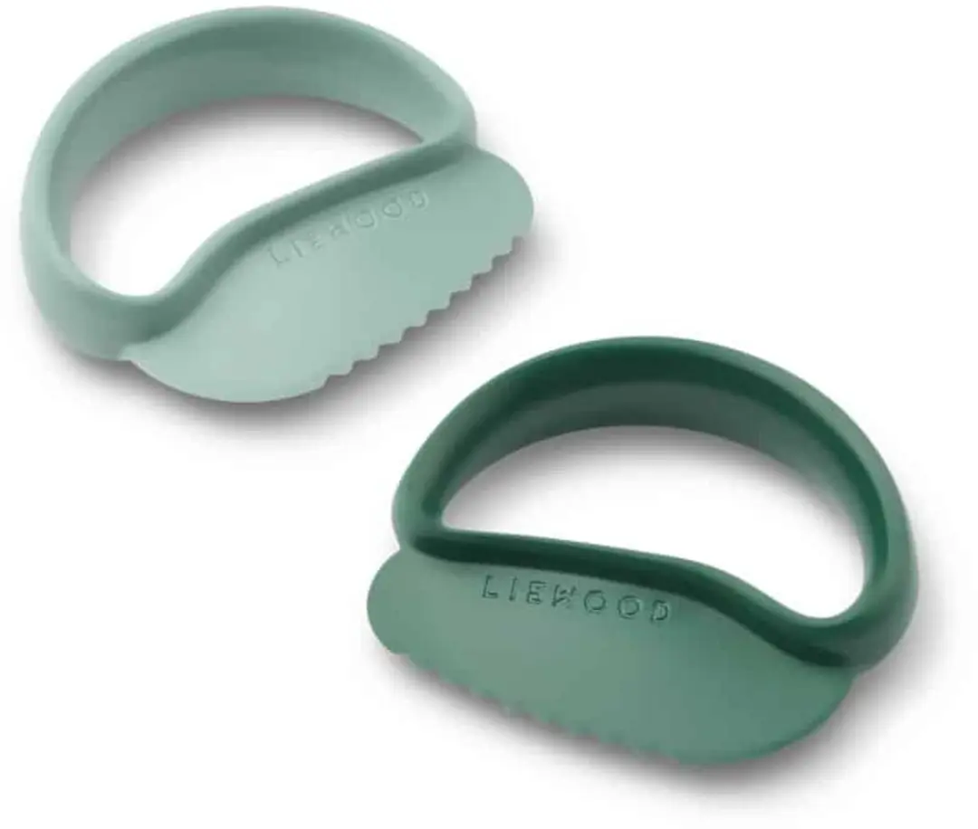 Liewood Voedselsnijders Riven Toddler Safe Cutter 2 stuks Peppermint