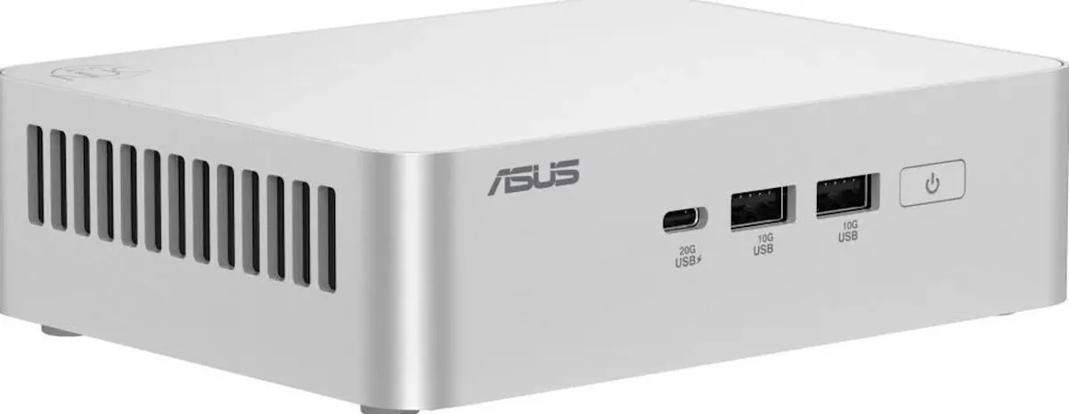ASUS NUC 15 Pro+ RNUC15CRSU900002 Barebone - Intel Core Ultra 9 285H - Wit