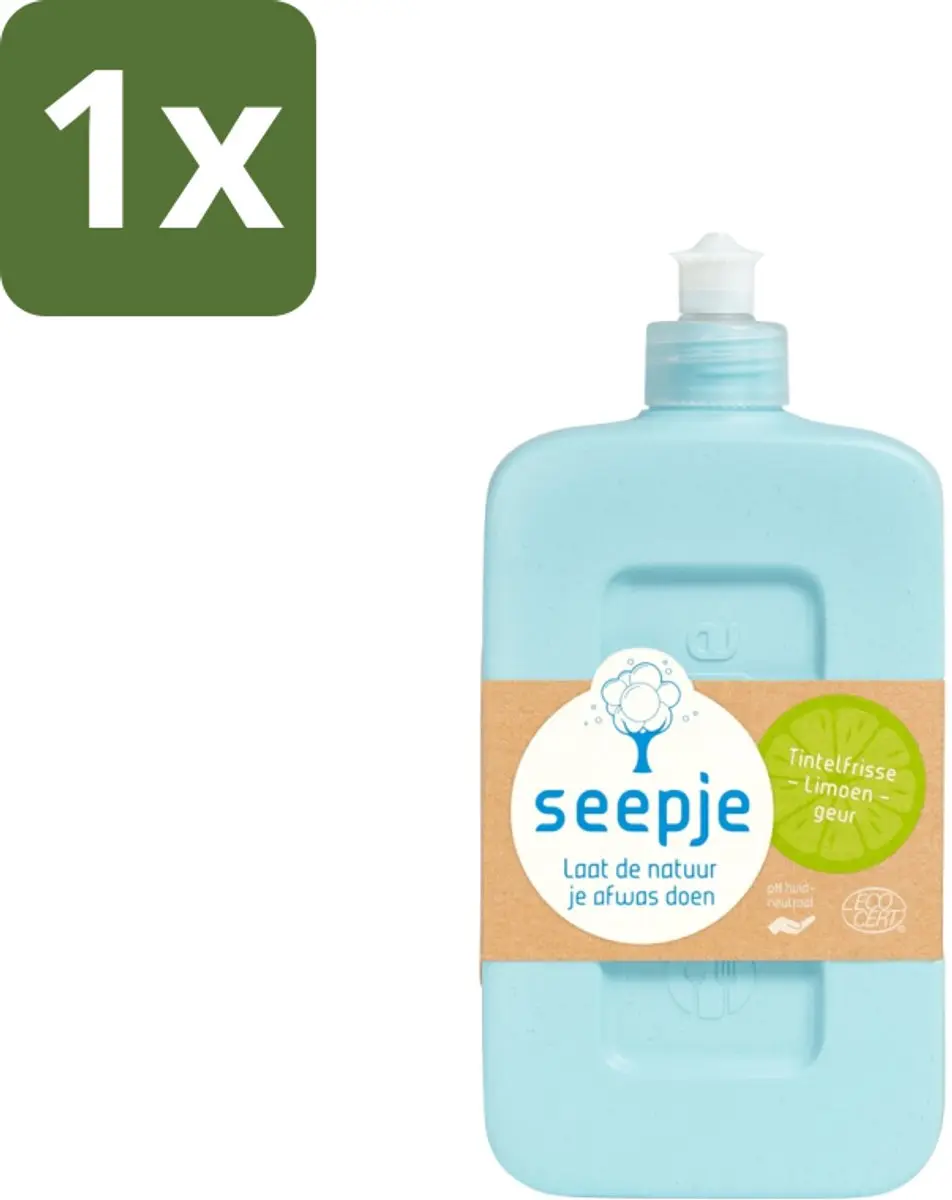 Seepje Afwasmiddel Tintelfrisse Limoen 500ml