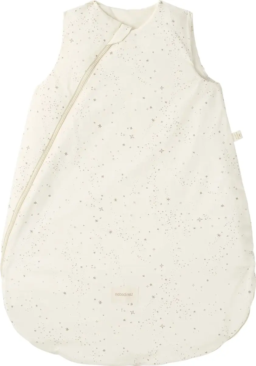 Babyslaapzak Nobodinoz Cocoon Honeycomb Mid Warm Large Natural Milky Way-90 cm