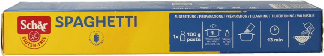 Schar Glutenvrije Spaghetti 400g - afbeelding 4 van 5