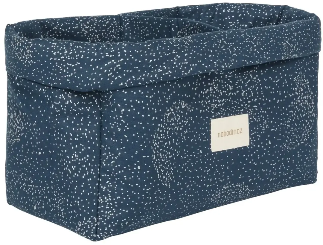 Nobodinoz STORIES wasmand, opbergmand, speelgoedmand dubbel, 30 x 15 x 15 cm, kl