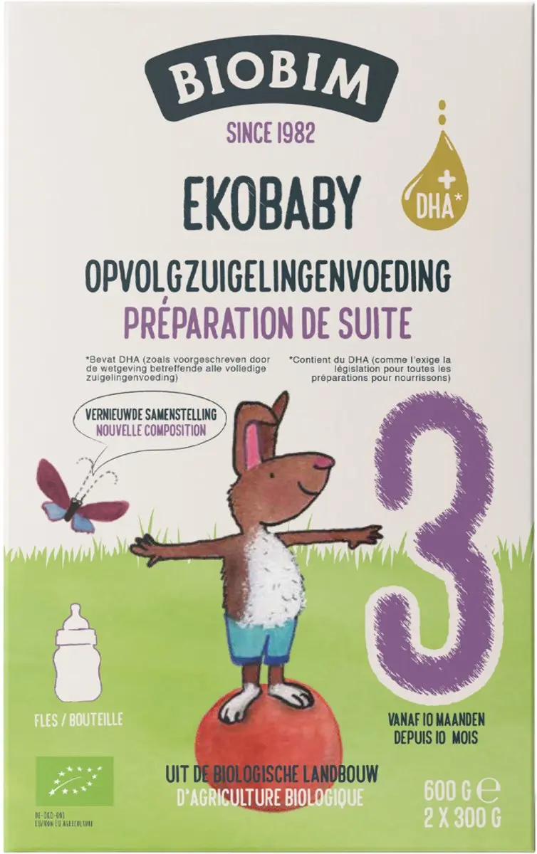 Biobim Ekobaby 3 Babyvoeding 600g