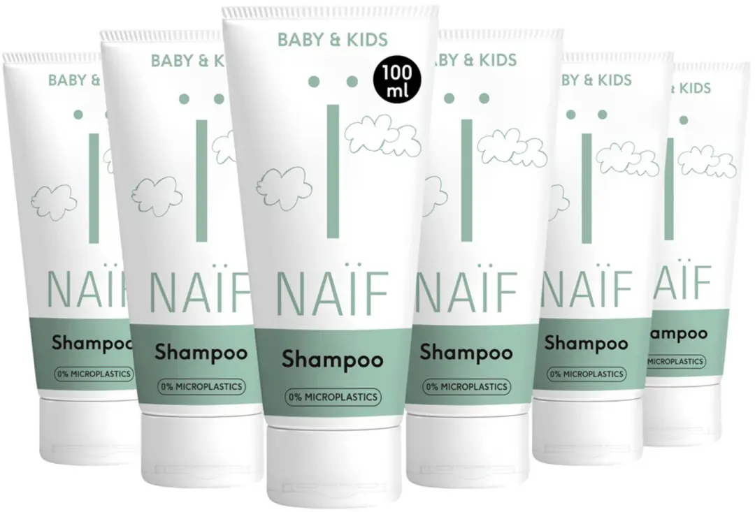 Naïf Baby & Kids Shampoo Mini 6x100ml