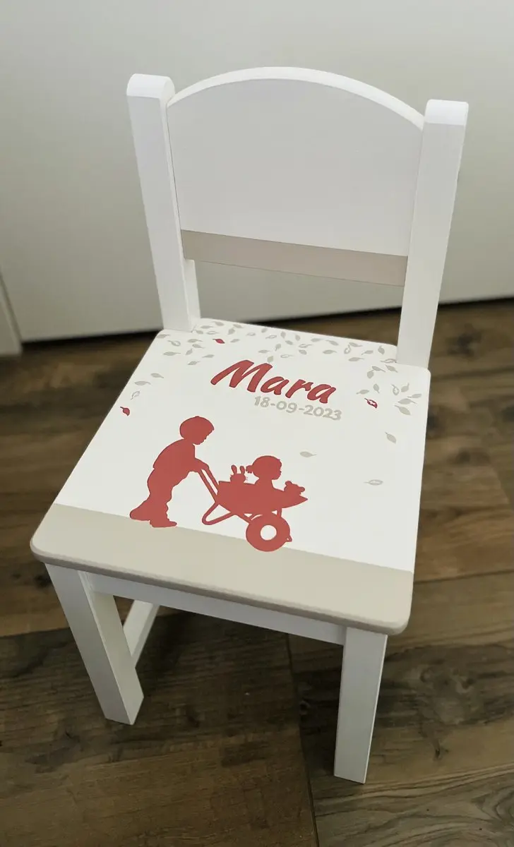 Gepersonaliseerd Geboorte Stoeltje