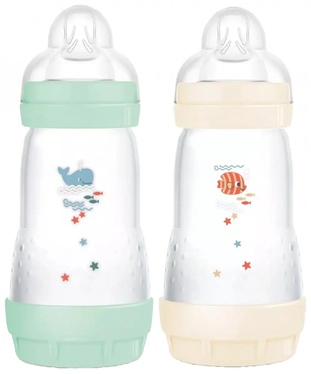 Set van 2 Babyflessen
