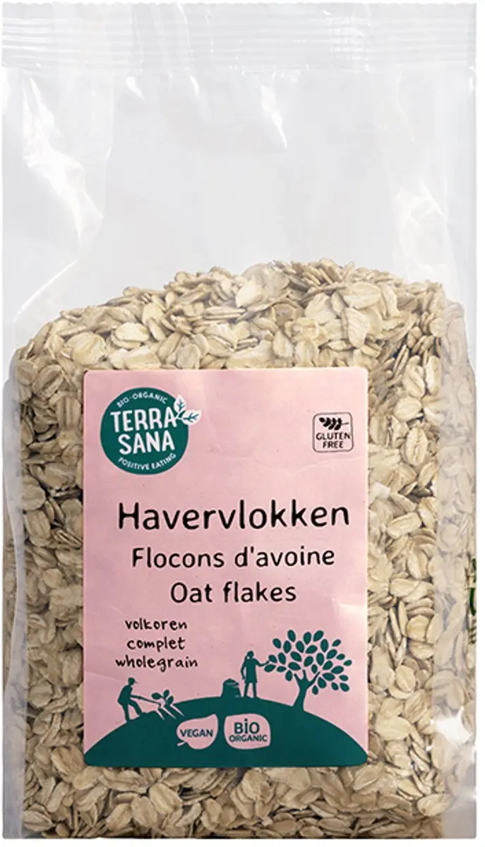 Terrasana Havervlokken Glutenvrij Bio 450g