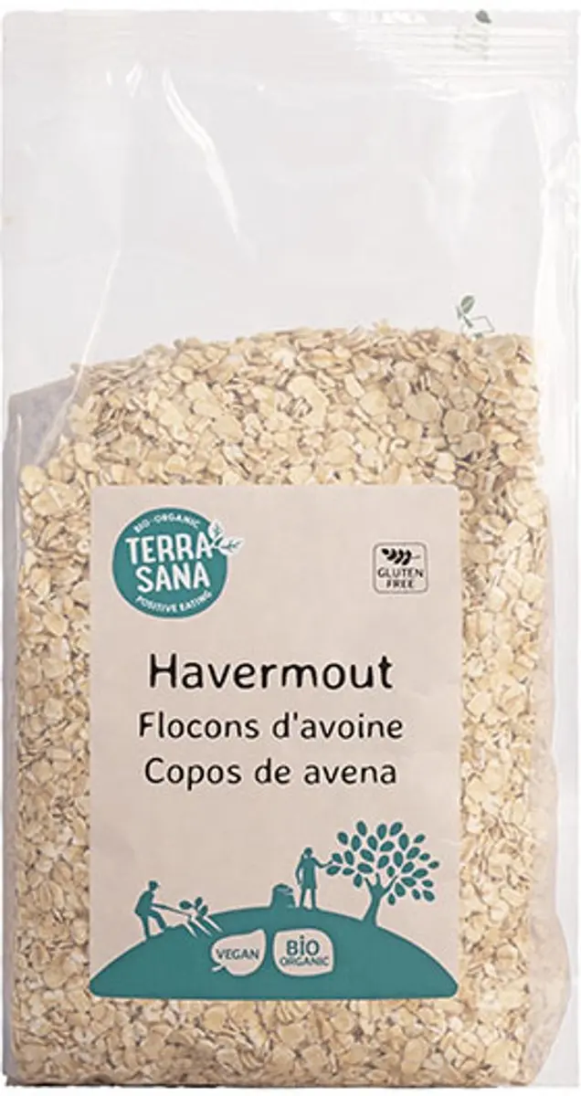 Terrasana Havervlokken Glutenvrij Bio 450g