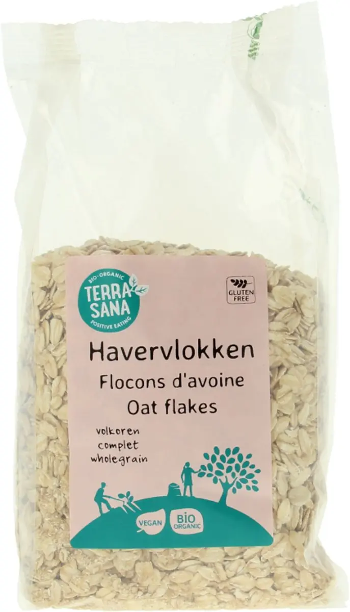 Terrasana Havervlokken Glutenvrij Bio 450g