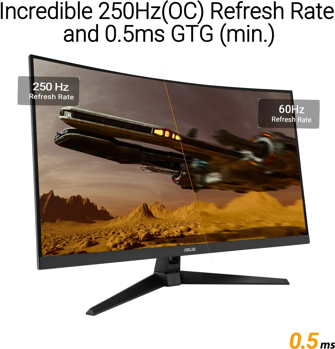ASUS TUF Gaming VG32VQM5B Monitor - 31.5" Curved 250Hz
