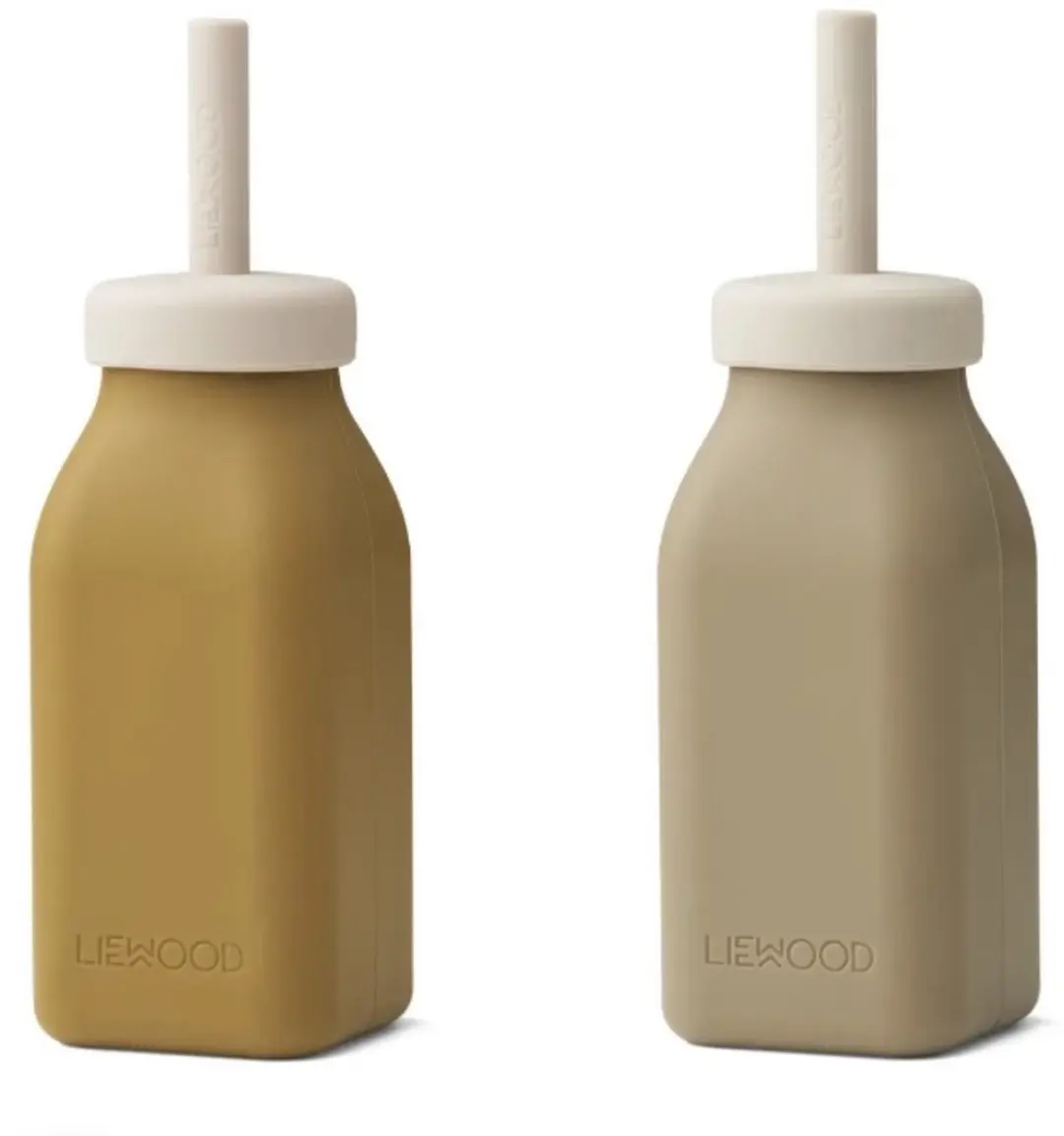 Liewood Erika Milkshake Fles- Golden Caramel