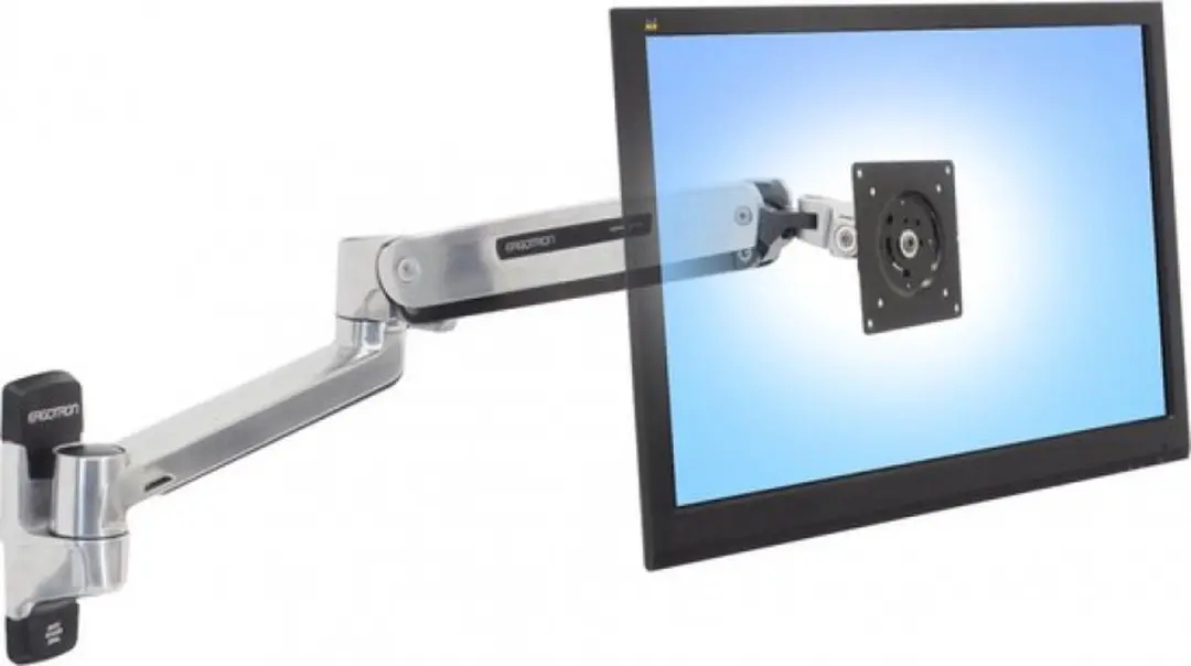 Ergotron LX Sit-Stand Wall Mount LCD Arm 106,7 cm (42') Roestvrijstaal Muur