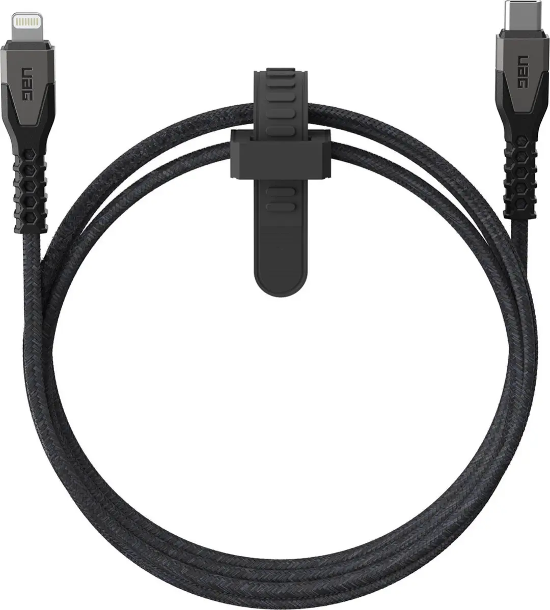 Urban Armor Gear Robuuste USB-C Kabel 30W 1,5m - Transparent - afbeelding 6 van 6