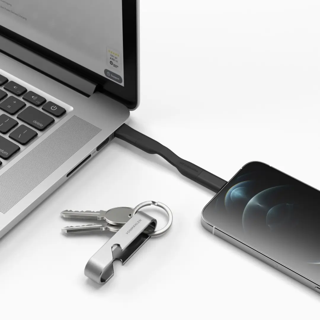 Vonmählen High Six 6in1 USB-C Kabel HSI00002 - Zwart - afbeelding 6 van 6