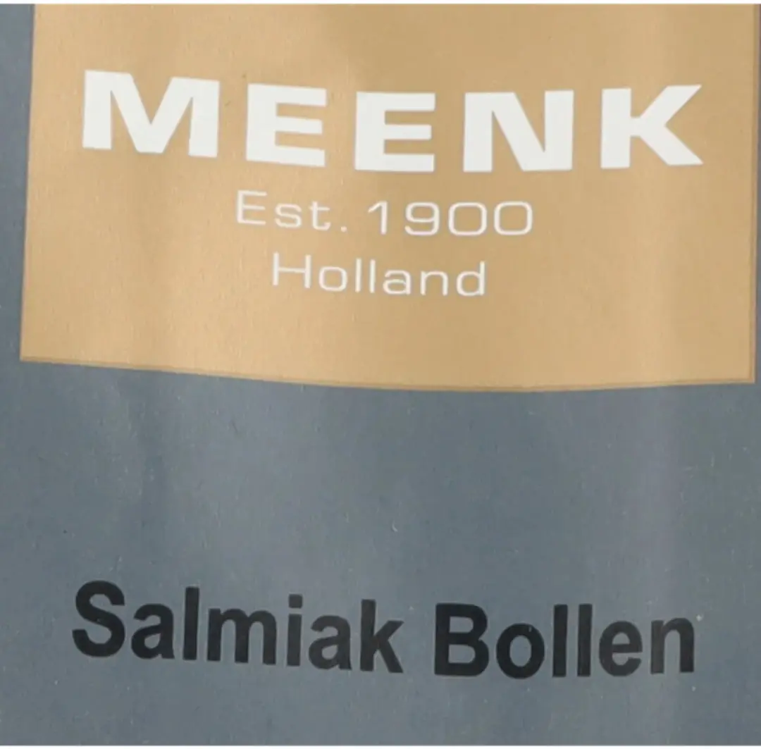 MEENK Salmiak Bollen 180g - afbeelding 4 van 6